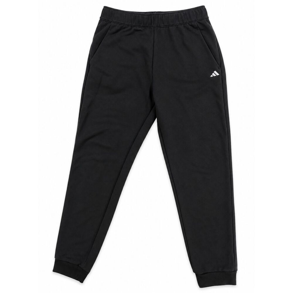 Adidas Black Joggers Performance Logo Sweatpants Men's Medium